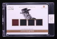 Steve McQueen 2025 Keepsake Edition Quadruple Relic #172 #13/50 at PristineAuction.com