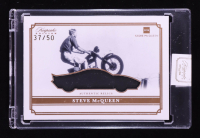 Steve McQueen 2025 Keepsake Edition Authentic Relic #144 #37/50 at PristineAuction.com