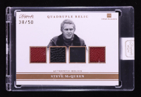 Steve McQueen 2025 Keepsake Edition Quadruple Relic #180 #38/50 at PristineAuction.com