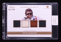 Steve McQueen 2025 Keepsake Edition Quadruple Relic #173 #41/50 at PristineAuction.com