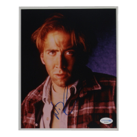 Nicolas Cage Signed "Amos & Andrew" 8x10 Photo (ACOA) at PristineAuction.com