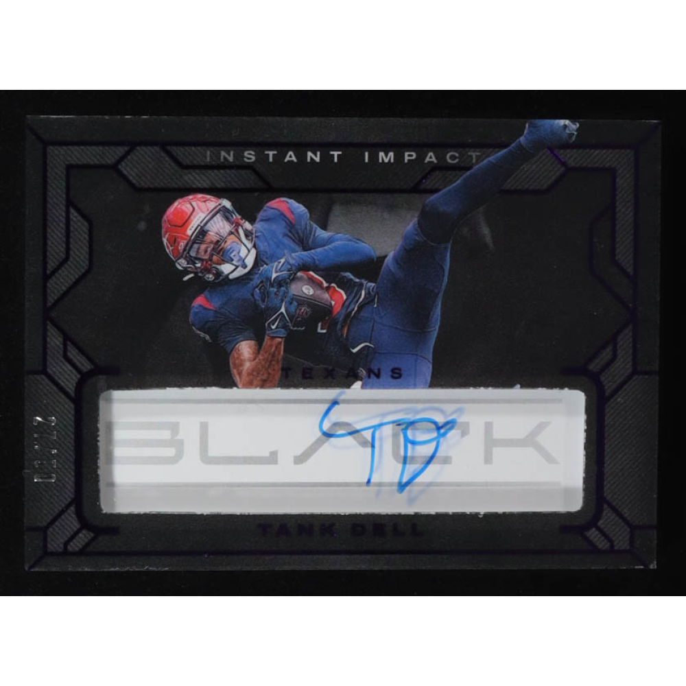 Tank Dell 2024 Panini Black Instant Impact Ink Royal #20 #27/50 at PristineAuction.com
