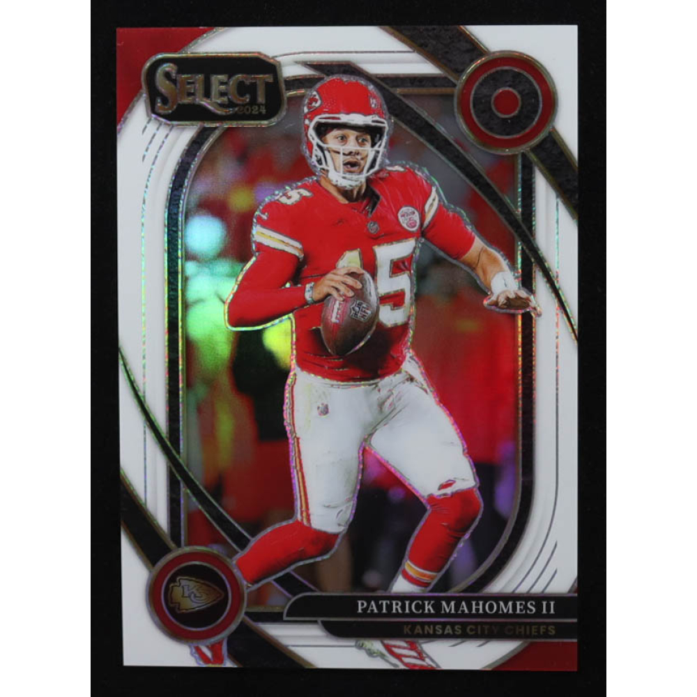 Patrick Mahomes II 2024 Select Prizm White #223 #15/35 at PristineAuction.com