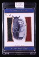 Steve McQueen 2025 Keepsake Edition Masterful Relics #133 #32/50 at PristineAuction.com