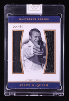 Steve McQueen 2025 Keepsake Edition Masterful Relics #134 #22/50 at PristineAuction.com