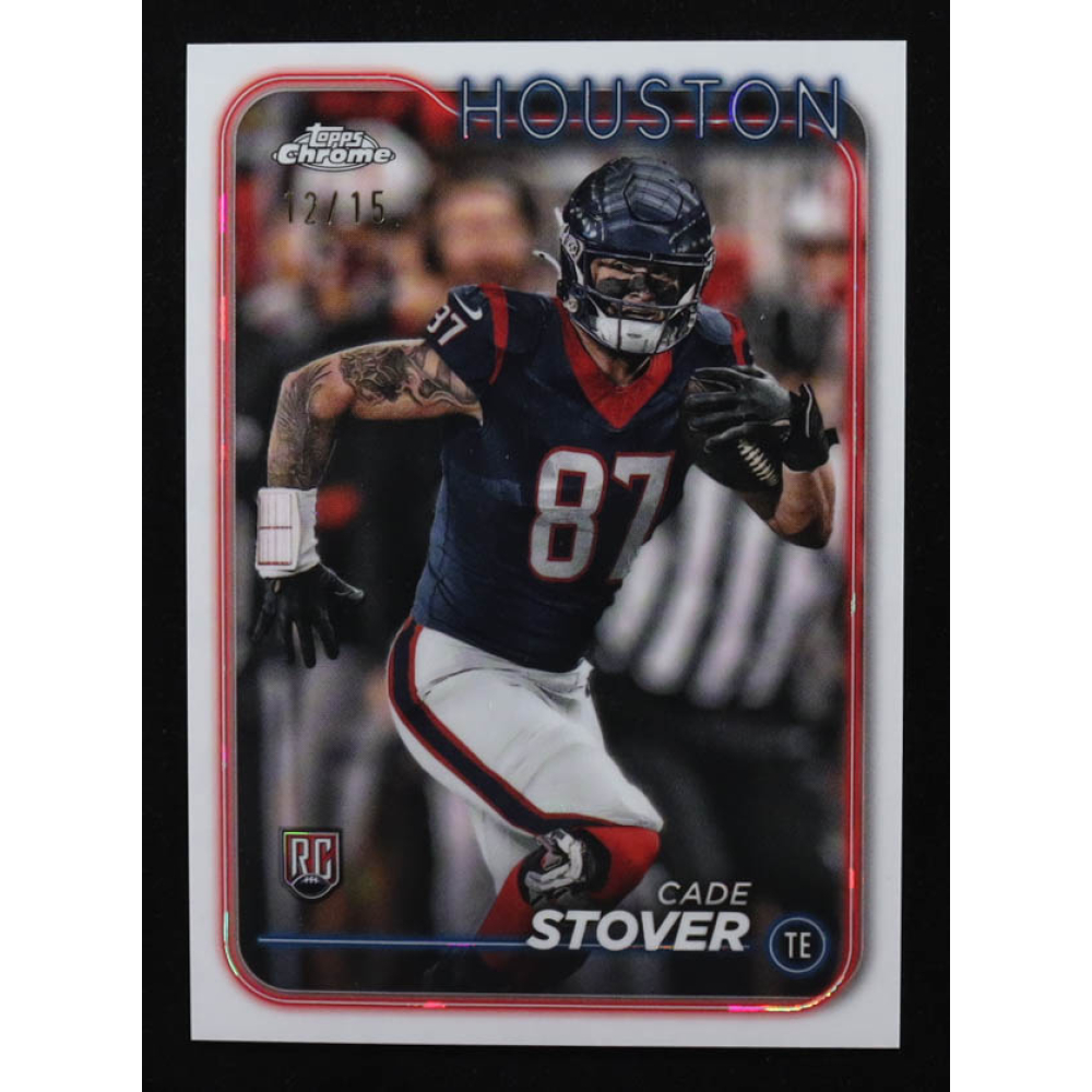 Cade Stover 2024 Topps Chrome Sapphire White #236 RC #12/15 at PristineAuction.com