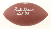 Paul Krause Signed NFL Football Inscribed "HOF 98" (Schwartz) at PristineAuction.com