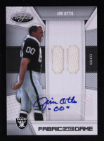 Jim Otto 2010 Certified Fabric of the Game Jersey Number Autographs #77 #07/25 at PristineAuction.com