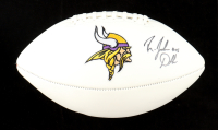 Joshua Dobbs Signed Vikings Logo Football (JSA & PIA) at PristineAuction.com