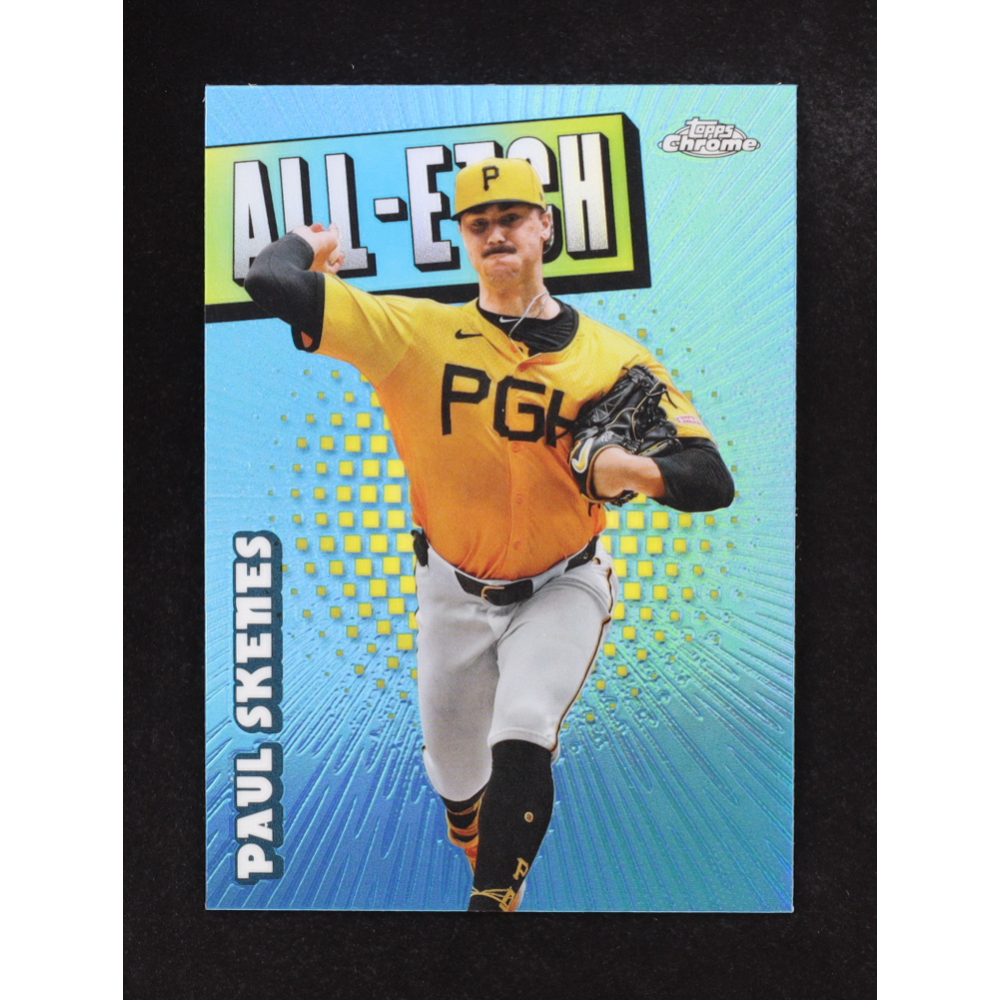 Paul Skenes 2025 Topps Chrome All-Etch #CAE-18 RC at PristineAuction.com