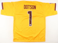 Jahan Dotson Signed Jersey (JSA) at PristineAuction.com