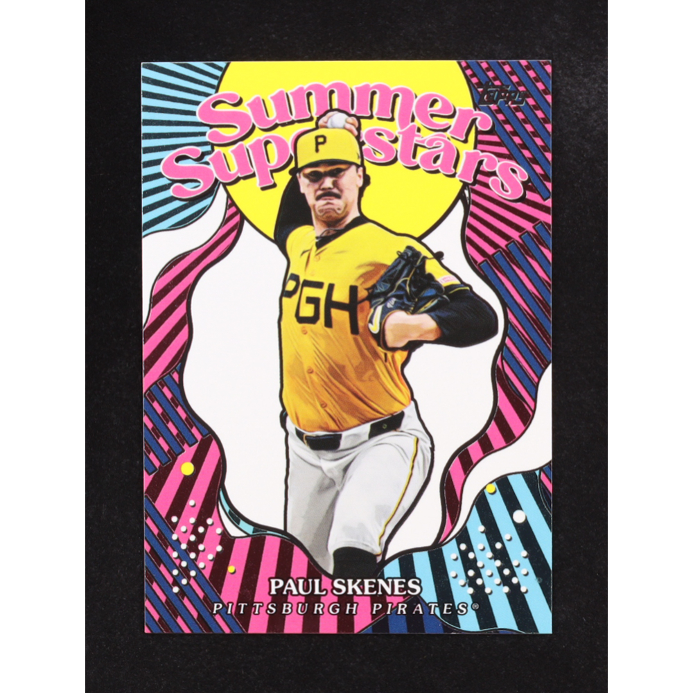 Paul Skenes 2025 Topps Summer Superstars #SS-34 at PristineAuction.com