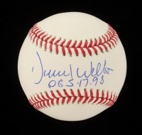 David Wells Signed OML Baseball Inscribed "P.G. 5-17-98" (Beckett) at PristineAuction.com