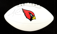 James Conner Signed Cardinals Logo Football (Fanatics) at PristineAuction.com