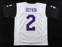 Trevone Boykin Signed Jersey (OKAuthentics) at PristineAuction.com