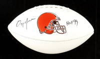 Ozzie Newsome Signed Browns Logo Football Inscribed "HOF '99" (Beckett) at PristineAuction.com