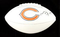 Lance Briggs Signed Bears Logo Football (Schwartz) at PristineAuction.com
