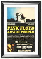 1972 Pink Floyd Custom Framed "Live at Pompell" Concert Poster at PristineAuction.com