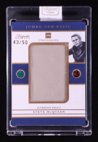 Steve McQueen 2025 Keepsake Edition Jumbo Gem Relics #100 #43/50 at PristineAuction.com