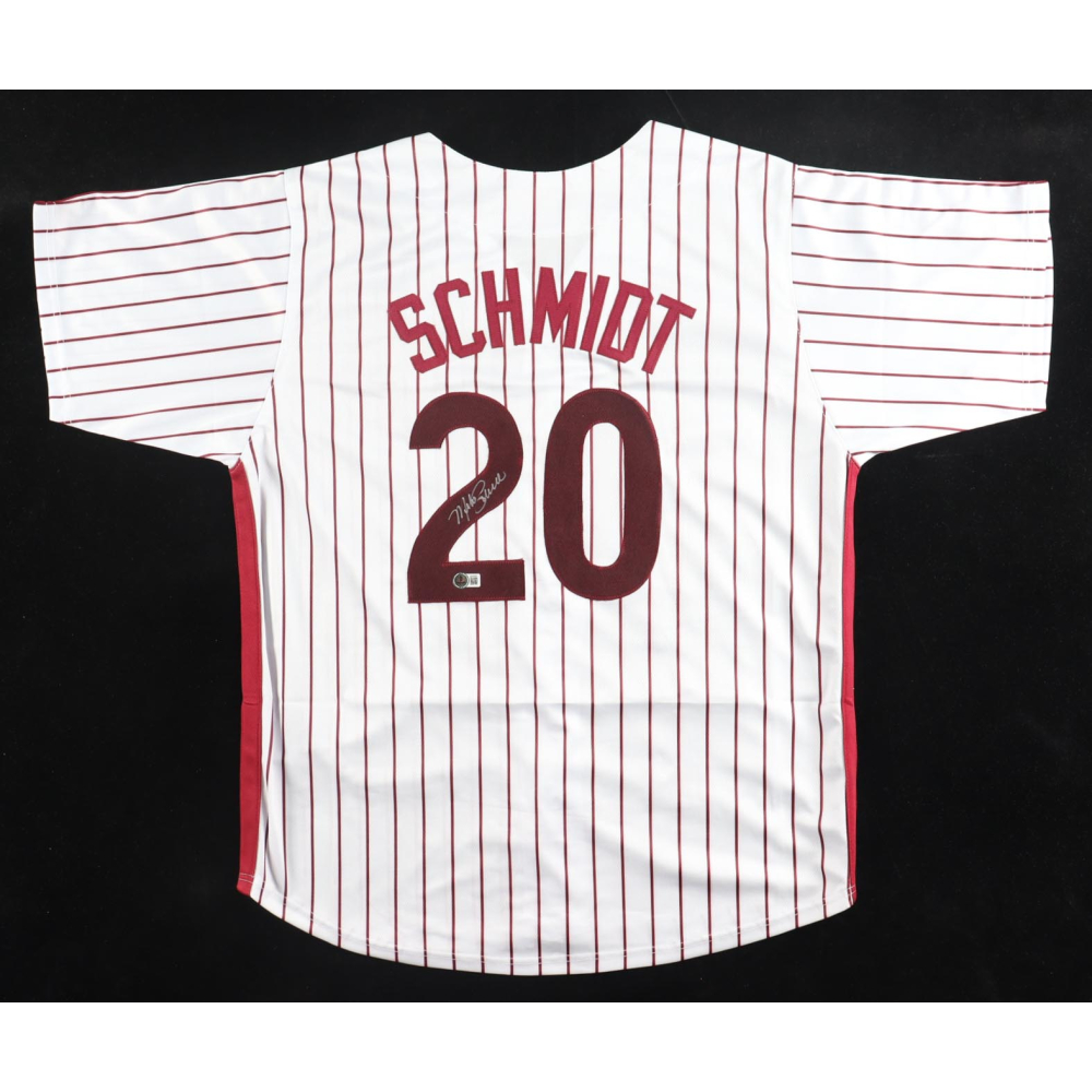Mike Schmidt Signed Jersey (Beckett) at PristineAuction.com
