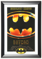 1989 Batman Custom Framed Poster Display at PristineAuction.com