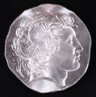 Alexander the Great - Argentia Precious Metals - 5oz .9999 Fine Silver Bullion Round at PristineAuction.com