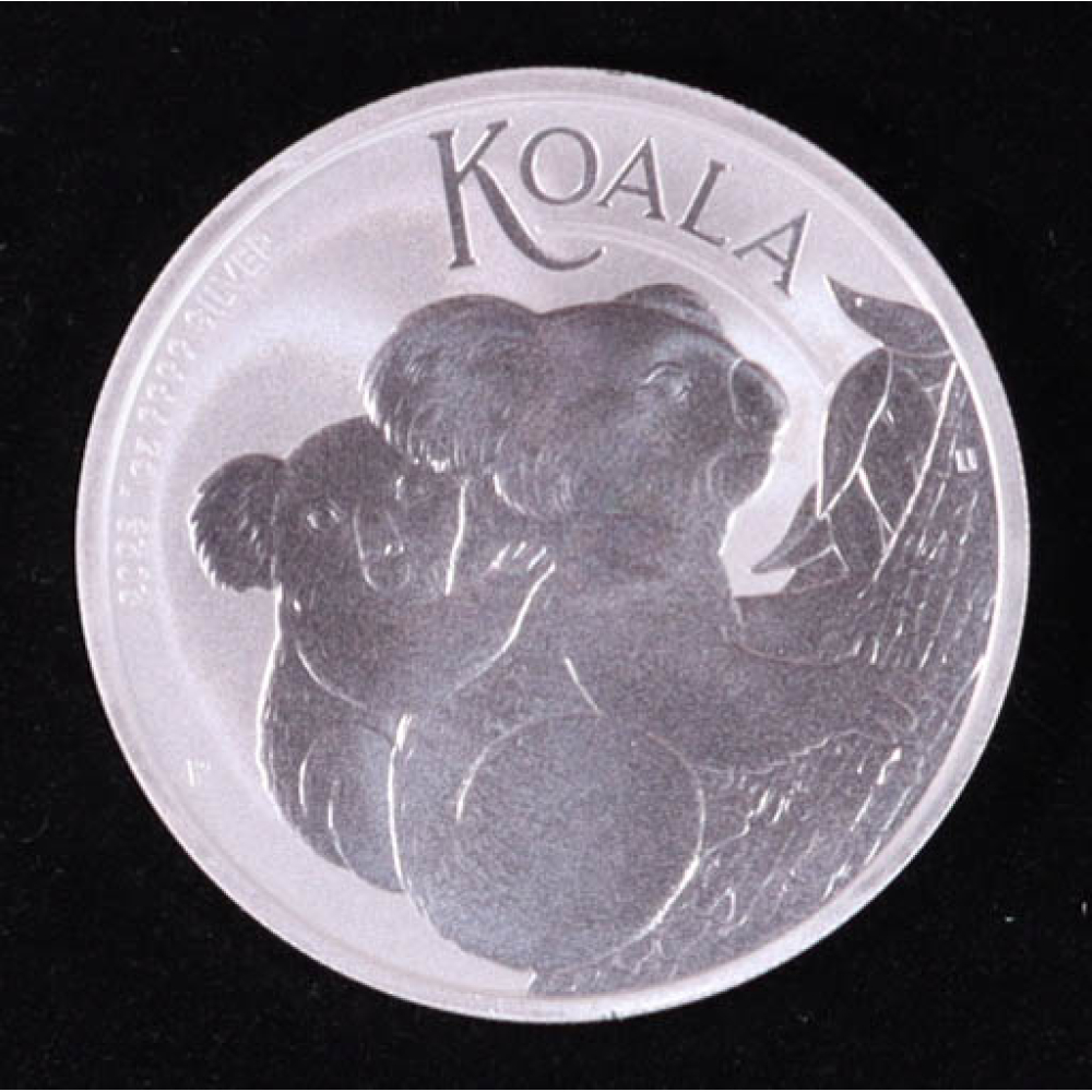 Koala - 2023 Australia $1 Coin - 1oz .9999 Fine Silver at PristineAuction.com