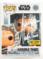 Ashley Eckstein Signed "STAR WARS" #680 Ahsoka Tano Funko Pop! Vinyl Figure Inscribed "Ahsoka Tano" (JSA) at PristineAuction.com