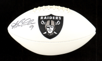 Shane Lechler Signed Raiders Logo Football (Beckett) at PristineAuction.com