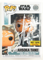 Ashley Eckstein Signed "STAR WARS" #680 Ahsoka Tano Funko Pop! Vinyl Figure Inscribed "Ahsoka Tano" (JSA) at PristineAuction.com
