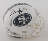 Frank Gore Signed 49ers Salute To Service Alternate Speed Mini Helmet (Beckett) at PristineAuction.com