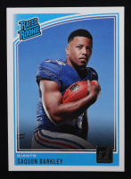 Saquon Barkley 2018 Donruss #306 RR RC at PristineAuction.com