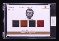 Steve McQueen 2025 Keepsake Edition Quadruple Relic #179 #36/50 at PristineAuction.com