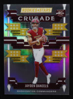 Jayden Daniels 2024 Rookies and Stars Crusade Silver #27 RC at PristineAuction.com