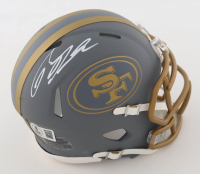 Ricky Pearsall Signed 49ers Slate Alternate Speed Mini Helmet (Beckett) at PristineAuction.com