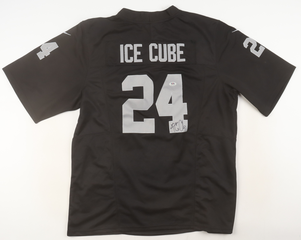 Ice Cube Signed Raiders Nike Authentic Jersey (PSA) at PristineAuction.com Ice Cube Signed Raiders Nike Authentic Jersey (PSA) at PristineAuction.com