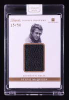 Steve McQueen 2025 Keepsake Edition Iconic Posters Authentic Relic #87 #15/50 at PristineAuction.com