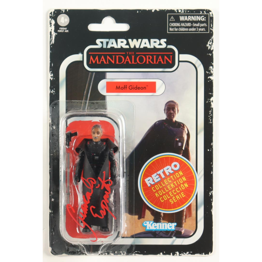 Giancarlo Esposito Signed "Star Wars" Retro Collection Moff Gideon 4" Action Figure (JSA) at PristineAuction.com