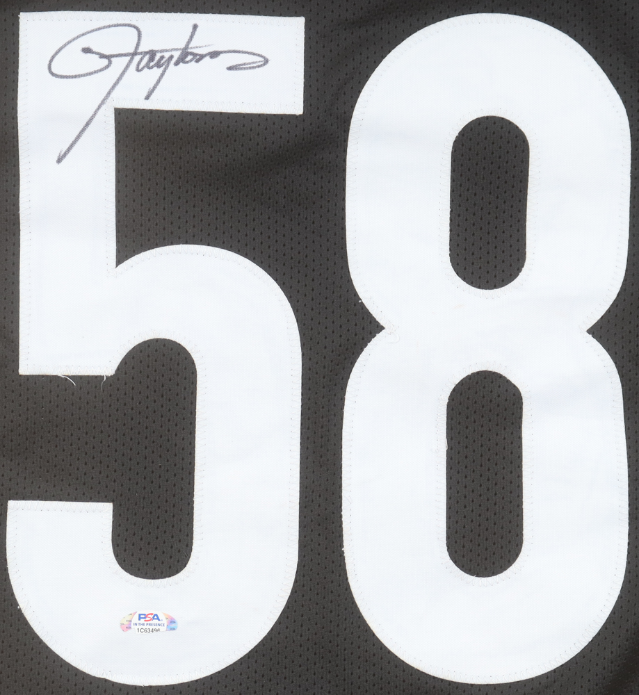 Lawrence Taylor Signed Luther 'Shark' Lavay Jersey (PSA) at PristineAuction.com Lawrence Taylor Signed Luther 'Shark' Lavay Jersey (PSA) at PristineAuction.com