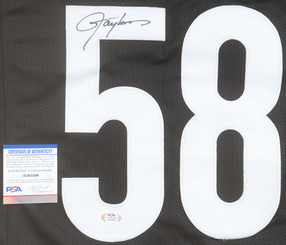 Lawrence Taylor Signed Luther 'Shark' Lavay Jersey (PSA) at PristineAuction.com Lawrence Taylor Signed Luther 'Shark' Lavay Jersey (PSA) at PristineAuction.com