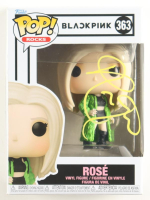 Roseanne Park Signed "Blackpink" #363 Rose Funko Pop! Vinyl Figure (PSA) at PristineAuction.com