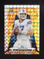 Josh Allen 2022 Panini Mosaic Straight Fire Mosaic #8 at PristineAuction.com