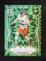 Bo Nix 2025 Elite Aspirations Lime Green #43 #978/999 at PristineAuction.com