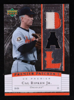 Cal Ripken Jr. 2007 Upper Deck Premier Patches Triple #CR #07/82 at PristineAuction.com