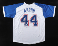 Hank Aaron Signed Jersey (JSA) at PristineAuction.com