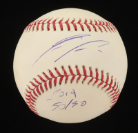 Ronald Acuña Jr. Signed OML Baseball Inscribed "2019 30/30" (Beckett) at PristineAuction.com
