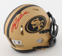 Ricky Pearsall Signed 49ers Rave Alternate Speed Mini Helmet (Beckett) at PristineAuction.com
