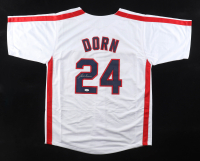 Corbin Bernsen Signed "Major League" Jersey (JSA) at PristineAuction.com