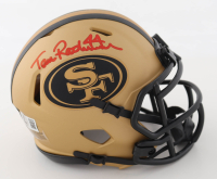 Tom Rathman Signed 49ers Rave Alternate Speed Mini Helmet (Beckett) at PristineAuction.com