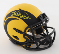 Kurt Warner Signed Rams Rave Alternate Speed Mini Helmet (Beckett) at PristineAuction.com